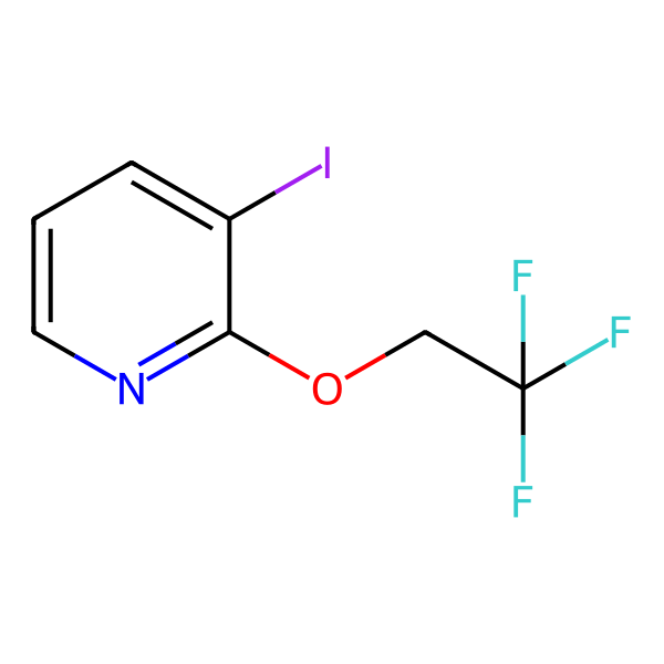 3 Iodo 2 2 2 2 trifluoro ethoxy pyridine CAS 912761 82 1 J W Pharmlab 3-iodo-2-2-2-2-trifluoro-ethoxy-pyridine-cas-912761-82-1-j-w-pharmlab