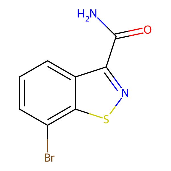 7-Bromo-benzo[d]isothiazole-3-carboxylic acid amide - CAS:1384081-11-1 ...
